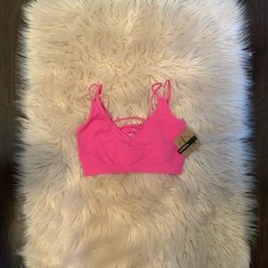 Pink Bralette, Small/Medium